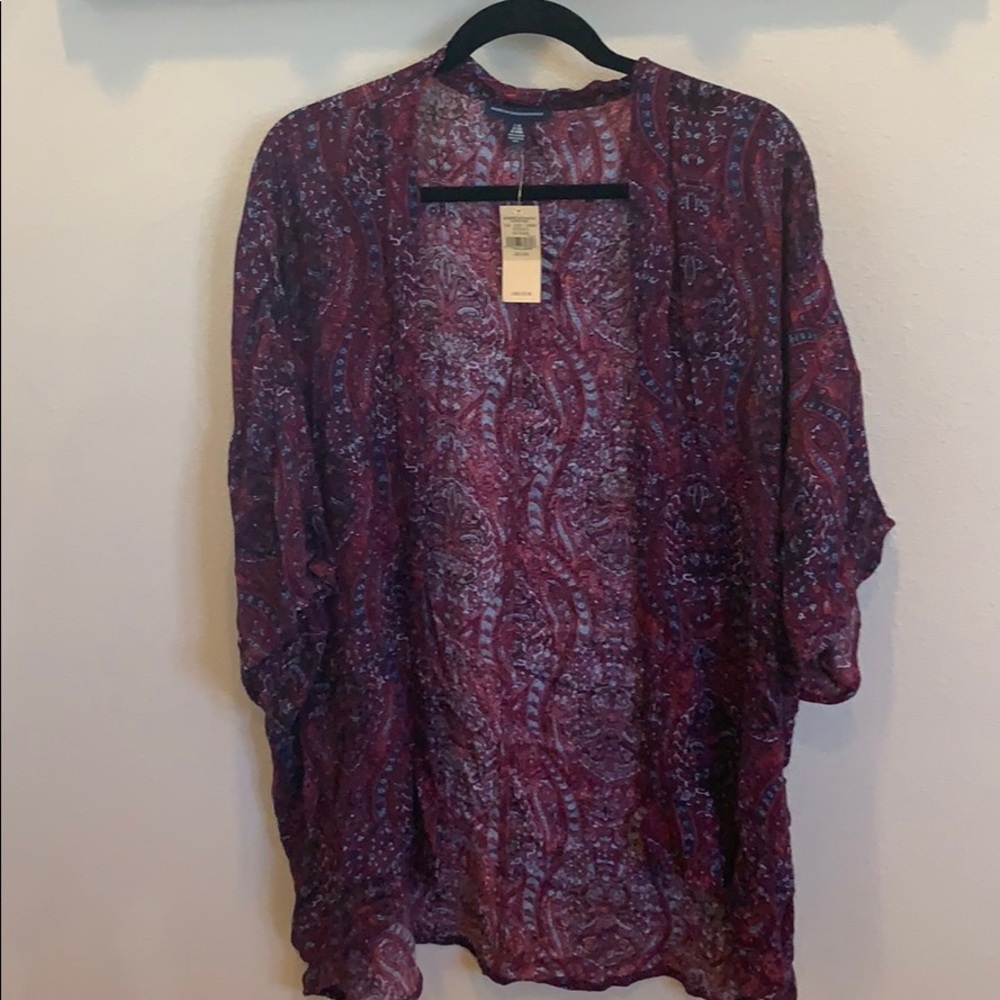 NWT American Eagle kimono shirt
